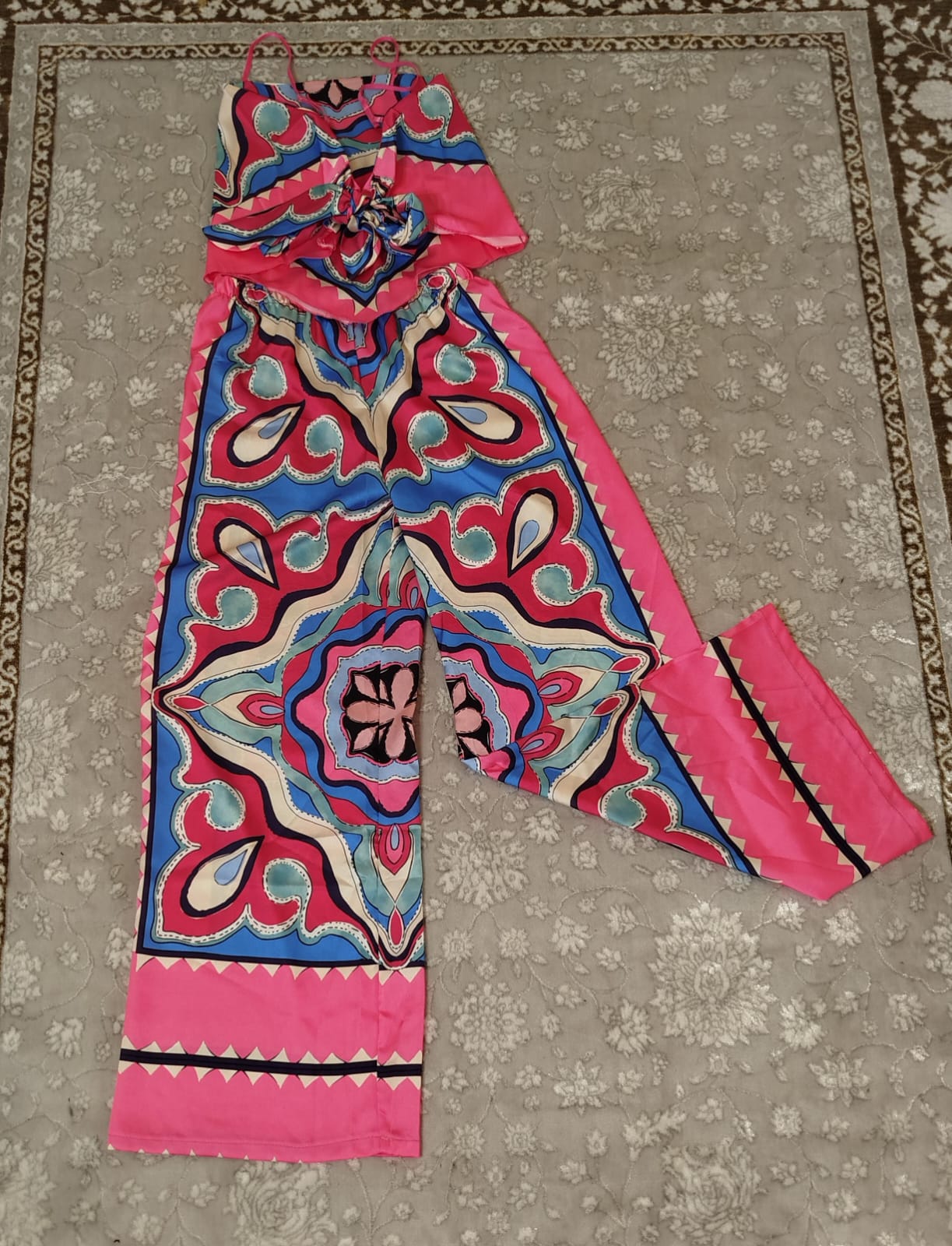 vestito con top bandana(6 colori)