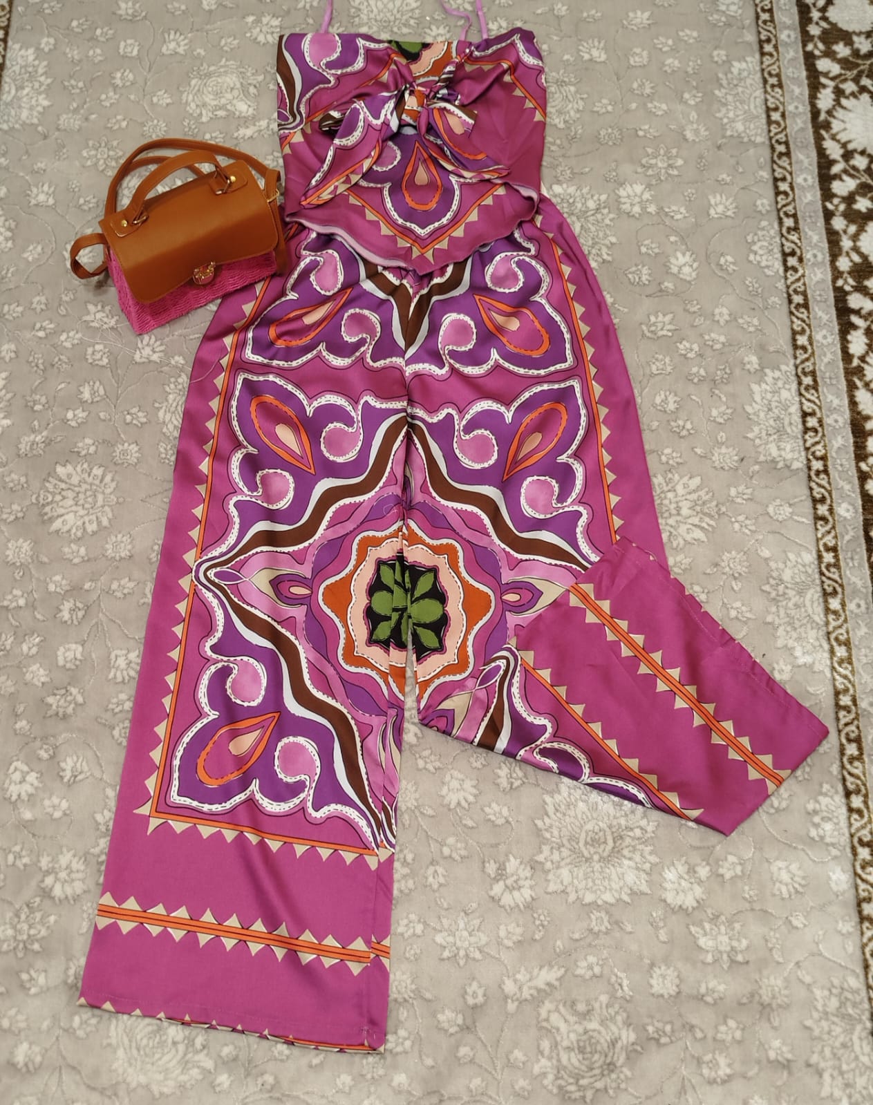 vestito con top bandana(6 colori)